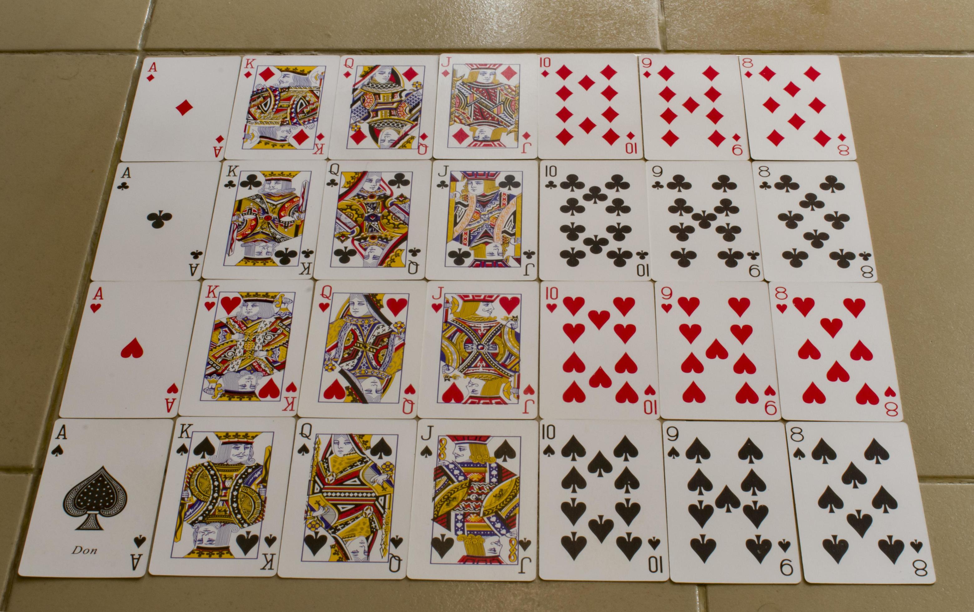 conjuntos de cartas de jogar 6518982 Foto de stock no Vecteezy